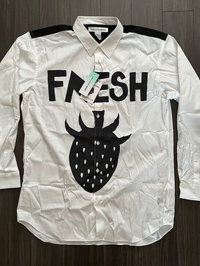 Comme des Garcons Shirt Strawberry XL